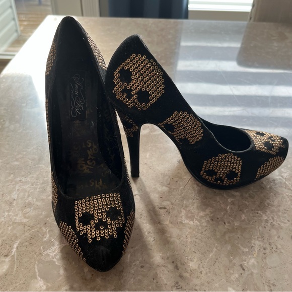 Women’s 5” heel platform shoes size 8 - Picture 3 of 8